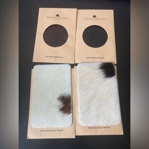 Timothy Oulton Leather Swatches